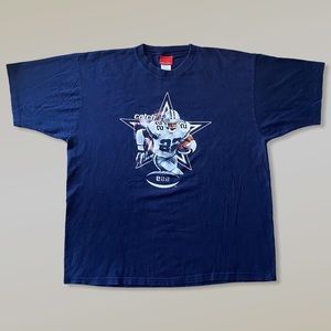 Vintage Reebok NFL Dallas Cowboys Emmitt Smith Short Sleeve T-Shirt in Navy Blue